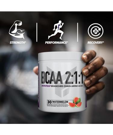 FINAFLEX Pure BCAA 2:1:1 Watermelon - 9.7 oz - Promotes Strength Recovery & Performance - with 2:1:1 Ratio of Leucine Isoleucine & Valine + Vitamin C - 30 Servings Watermelon 9.7 Ounce (Pack of 1) - Buy Online on GoSupps.com