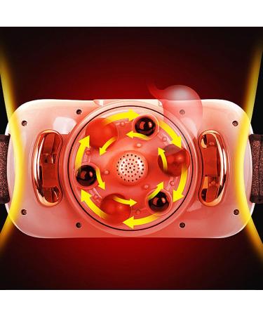 Buy Portable Adjustable Abdominal Massager | Stone Needle Massage Belt for Men & Women - International Shipping Available - Buy Online on GoSupps.com