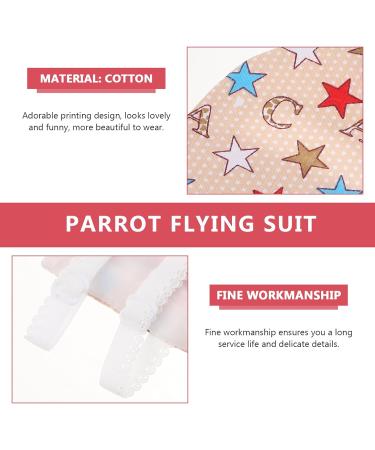 Balacoo 4pcs Parrot Flight Suit Cotton Pilot Parrot Cage XL - Buy Online on GoSupps.com