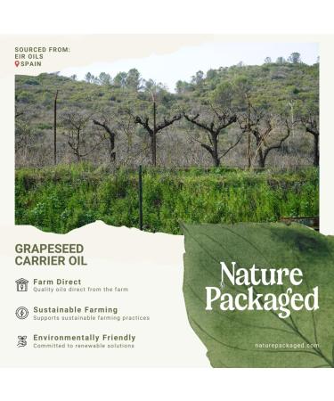 Grapeseed Oil - Pure Grapeseed oil for Skin - 100% Pure Carrier Oil for Hair, Face, and Skin - Direct from EIR Oils in the Beautiful Spanish Countryside (16 oz) Grapeseed Oil 16 Fl Oz (Pack of 1) - Buy Online on GoSupps.com