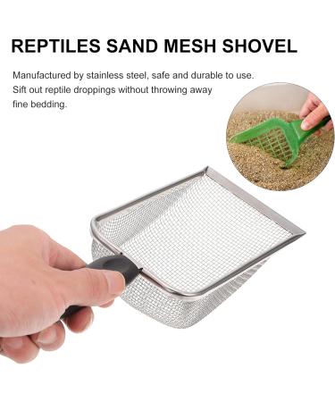 Balacoo Reptiles Sand Tortoise Lizard Litter Stainless Steel Cleaning Black 27X10X5CM (1309NS0WG8PEQ49PHS) - Buy Online on GoSupps.com