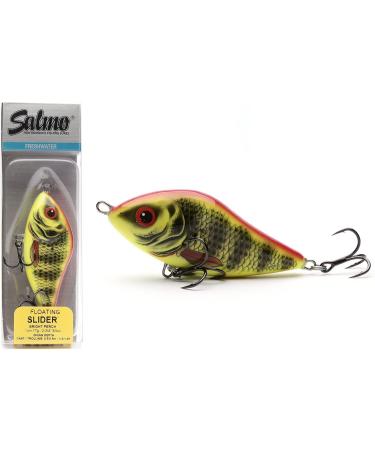 Salmo Wobbler Slider RR - 10cm 36g Bright Perch | Premium Floating Fishing Lure for International Shipping - Buy Online on GoSupps.com