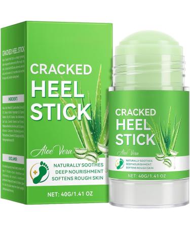 Foot Crack & Crack Prevention Stick - Gentle & Soothing Moisturizer 40g | Restructuring Repair Balm For Cracked Heels For Dry & Cracked Skin Heels Legs Body Women Ho - Buy Online on GoSupps.com
