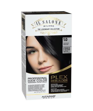 Alfaparf Milano Il Salone Plex Rebuilder Color Kit 1.0 Nero Puro - Colorazione Permanent in Crema