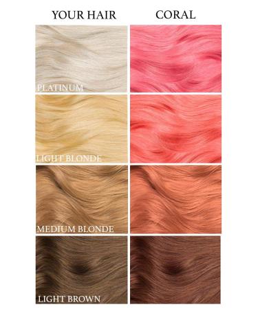 Lunar Tides Coral Pink Hair Dye - Semi-Permanent Pink Rose 118ml | Shop Internationally - Buy Online on GoSupps.com