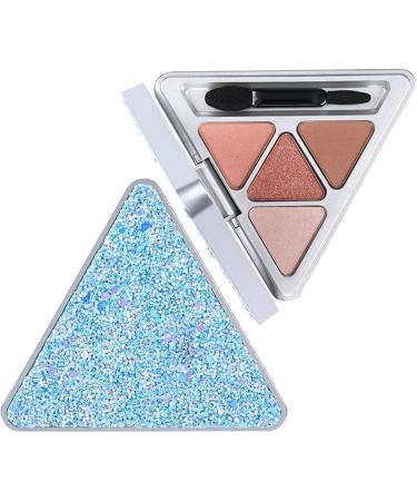 Eye Shadow Palette Makeup 4 Colors Glitter Makeup Palette - Professional Highly Pigmented Waterproof Glitter Makeup Palette Eye Shadow For Teens Beginners Travel Makeup Hersil F403#sunset Country - Buy Online on GoSupps.com