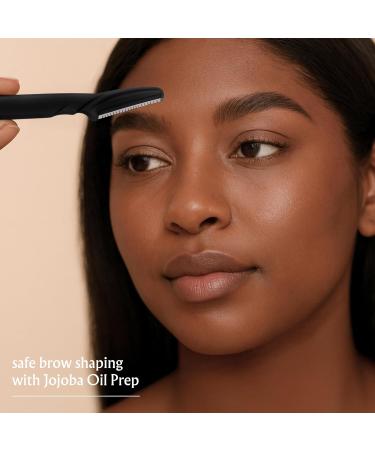 BodyJ4You Organic Jojoba Oil 6PC Dermaplane Razors for Women Face - USDA Organic 100% Pure Natural - Face Razor Eyebrow Hair Trimmer Men Facial Hair Shaver - Unrefined Cold Pressed Skin Care - 1 Fl Oz - Buy Online on GoSupps.com