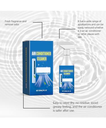 Shakven Air Conditioner Cleaner No Washing Air Conditioner Foaming Coil Cleaner Spray | Coil Cleaner for Ac Unit Ac Coil Cleaner 120ml Ac Coil Cleaner Foam for Commercial & Residential Air - Buy Online on GoSupps.com