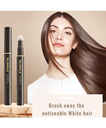 One Stroke Gray Hair Cover Pen | Hairline Filler & Root Touch-Up Stick | Quick Cover Black Dye for White Hair - Buy Online on GoSupps.com