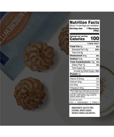 Manischewitz Macaroon Coconut Cookies - 10 oz - Buy Online on GoSupps.com