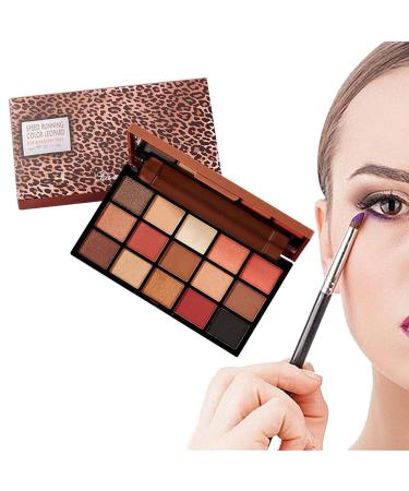 4 Eyeshadow Pallets - Professional Makeup Matte Shimmer Eye Shadow Palettes Pigmented Shimmer Eye Shadow Palette Blendable Long Lasting Waterproof Makeup 4 Pcs 3