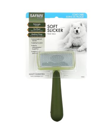 Safari Soft Slicker Brush for Medium Dogs 1 Slicker Brush