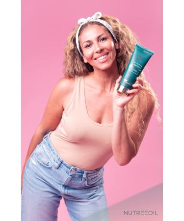 Nutrereeoil Leave-In Hair Cream Set | 200ml | Cacay Oil & Vitamin E | Anti-Frizz Moisture & Curls | Vegan | International Shipping - Buy Online on GoSupps.com