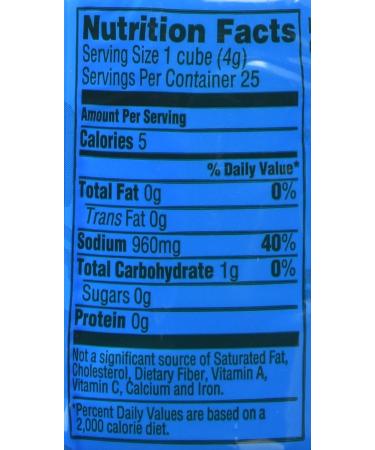 Herb-Ox Vegetable Bouillon Cubes 3.33oz - 25 Cubes | 3.33 Ounce Pack of 1 - Buy Online on GoSupps.com