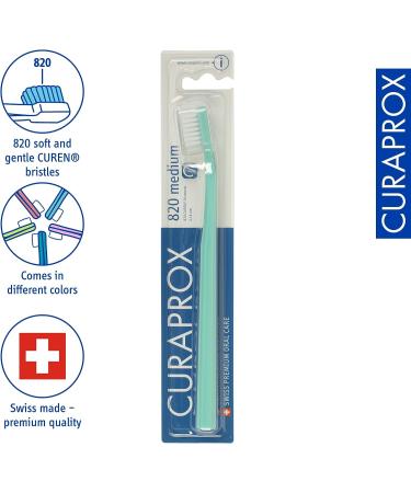 Curaprox CS 820 Medium Toothbrush - 1 Count - Buy Online on GoSupps.com