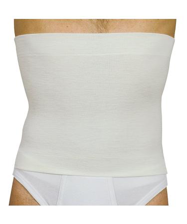 MANIFATTURA BERNINA Elan 500622 - Thermo-heating belt belly warmer made of merino wool and cotton height 22 XS