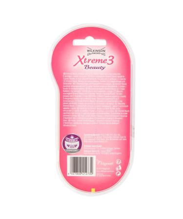 WILKINSON Sword Xtreme 3 Beauty Hybrid Pack - Damenrasierer mit 4 Ersatzklingen f r perfekte Rasur | Internationaler Versand - Buy Online on GoSupps.com