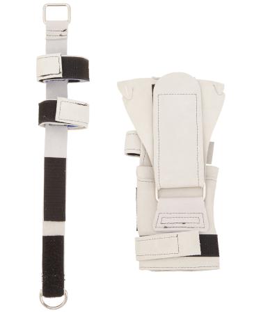Sammons Preston Grasping Cuff With Wrist Support Best Support for Good Grip Around a Racket Paddle Bat Comfortable Suede Cuff for Limited Hand Function or Weak Grip Fits Right or Left Hand