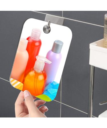 Canhard Fogless Shower Mirror for Shaving - Large 2 Pack (10.7''x8'') - Anti-Fog, Unbreakable, Portable - Ideal for Travel, Camping, and Makeup - Buy Online on GoSupps.com