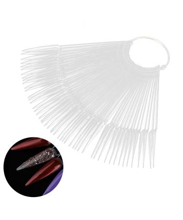 Transparent Nail Polish Display Stick | Easy Color Application & Practice | Perfect for Nail Polish Collection - Buy Online on GoSupps.com