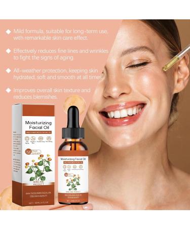 Huile pour le visage Paracress huile pour le visage anti- ge 100% biologique s rum hydratant anti-rides huile naturelle hydratante claircissante pour tous les types de peau (6pcs) - Buy Online on GoSupps.com
