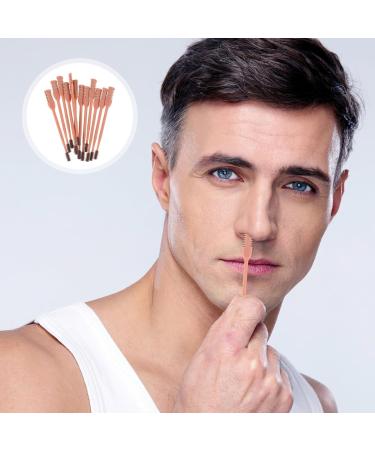 12 Pieces Manual Nose Hair Trimmer with Cleaning Brush Double Sided Ear Hair Remover for Adults Effectively Remove Unwanted - Buy Online on GoSupps.com