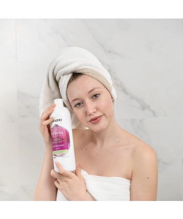 Organic Babaria Onion Shampoo - 20 oz | Anti-Oxidant + Stimulating Formula - Buy Online on GoSupps.com