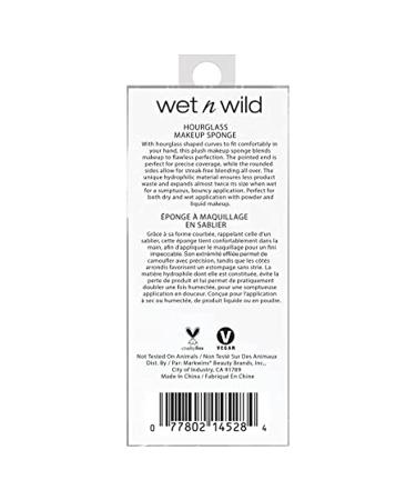 Buy Wet n Wild Hourglass Makeup Sponge - Versatile Foundation & Concealer Beauty Sponge - Purple for Flawless Blending - Buy Online on GoSupps.com