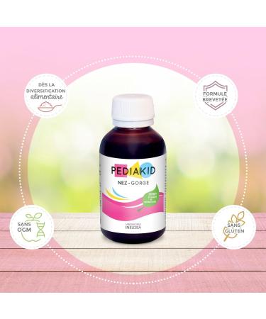 PEDIAKID - Natural Dietary Supplement Pediakid - Exclusive Agave Syrup Formula - Breathing Comfort - Natural Honey-Lemon Flav - Buy Online on GoSupps.com