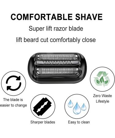 Lukasz 2 x 53B Shaver & Cutter - Compatible Spare Part for Series 5 5020S 5018S 5050Cs 6020S 6075Cc 6072CC | International Shipping Available - Buy Online on GoSupps.com