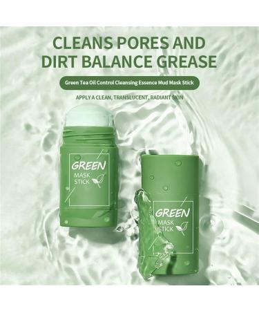 Juxek Green Tea Mask Stick | Deep Cleanse & Blackhead Remover | Poreless Face Mask for All Skin Types | Moisturizing Green Tea Formula - Buy Online on GoSupps.com