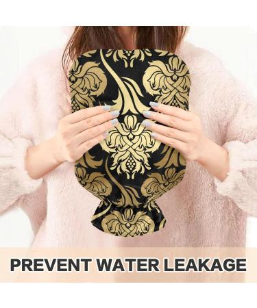 Boho Floral Hot Water Bottle with Cover - Pain Relief & Heating Bag for Menstrual Cramps | 2 Liter - Buy Online on GoSupps.com