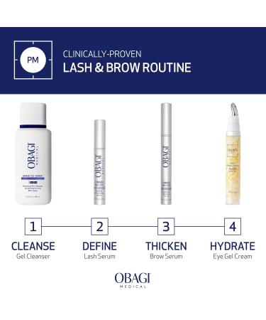 Obagi Nu-Cil Eyebrow Boosting Serum - Ultimate Eyebrow Growth Serum with Hyaluronic Acid - Dermatologist Approved for Thin Patchy & Over-Tweezed Eyebrows - Fast Absorbing - 6ml 2 Pack (6-Month supply) - Buy Online on GoSupps.com