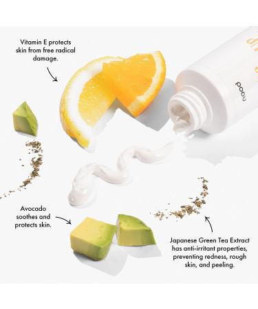 Nood The Glow Up SPF 30 - Broad Spectrum Sunscreen with Vitamin C, Green Tea Extract, and Zinc Oxide - 3.3 fl oz - Buy Online on GoSupps.com