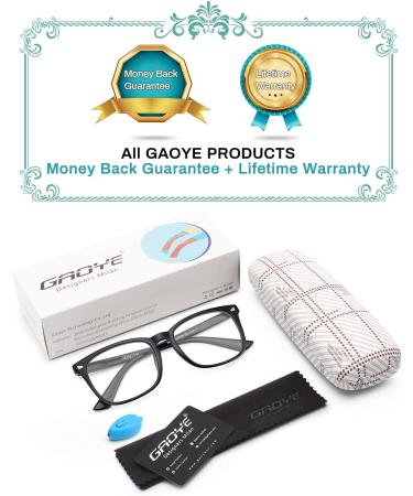Gaoye Progressive Reading Glasses Blue Light Blocking Computer Readers Multifocus Eyeglasses 2.0x - Unisex - Buy Online on GoSupps.com