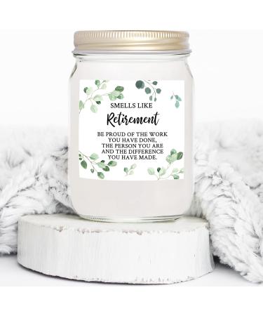 YouNique Designs Smells Like Retirement Candle - 7oz Lavender & Vanilla - Happy Retirement Gifts for Women - All Natural Soy Vegan Aromatherapy Candle - Buy Online on GoSupps.com