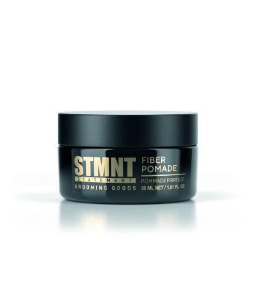 STMNT Grooming Goods Fiber Pomade | Semi-Matte Finish | Strong Control | Easy To Wash Out Fiber Pomade | 1.01 oz