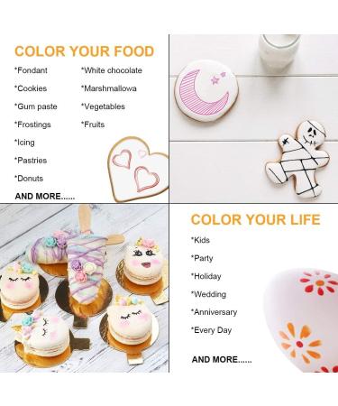 Food Coloring Markers 11pcs Double Sided Food Coloring Pens with Fine & Thick Tip Edible Gourmet Writer Food Grade Decorator Pen for Cookies Cakes Fondant Desserts Easter Eggs Writing 1 count (Pack of 11) - Buy Online on GoSupps.com