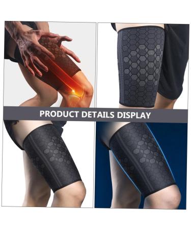 Buy Milisten Cycling Thigh Protector - Nylon Football Protection Pad 22.3x18cm | International Shipping Available - Buy Online on GoSupps.com