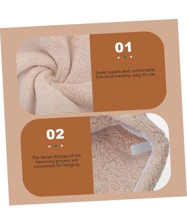 SKISUNO Dry Hair Cap Turbins for Ladies Curly Hair Hat Fast Drying Towel Womens Hats Bath Water Absorbent Drying Hat Mini Witch Hats for Crafts Dry Hair Towel Cap Girl Hat Coral Fleece Coffee 63X22X1CM - Buy Online on GoSupps.com