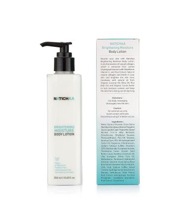 Collagen Brightening Body Lotion | Skin Tightening & Firming Moisturizer with Carrot & Glutathione | Vegan pH Balanced Formula | 8.45 fl oz - Buy Online on GoSupps.com