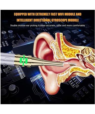 XIXIDIAN Ear Wax Removal Tool Wireless Ear Endoscope Cleaner with Camera 3.6mm Otoscope Ear Cleaner for Adults Kids - Buy Online on GoSupps.com