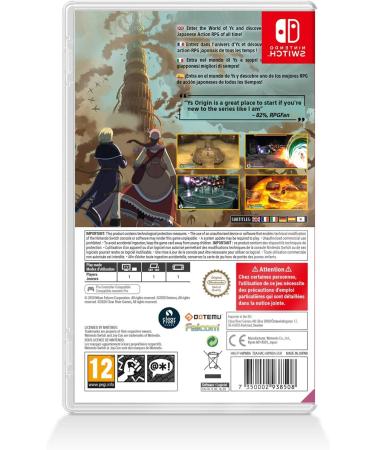 Ys Origin (Switch) (Nintendo Switch) - Buy Online on GoSupps.com