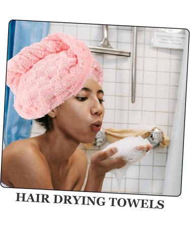 Dry Hair Cap - Quick Drying Absorbent Towel Turban for Women | Bath Head Wrap & Hair Drying Solution - Buy Online on GoSupps.com