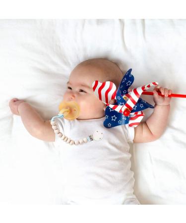 Pack of 15 Wooden Pacifier Clips - Durable Fasteners for Baby Pacifiers & Clothing - International Shipping - Buy Online on GoSupps.com
