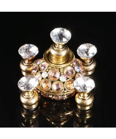 Samfox Nail Tip Stand Magnetic Nail Tip Practice Stand Base Nail Art Display Manicure Tools(Gold) - Buy Online on GoSupps.com