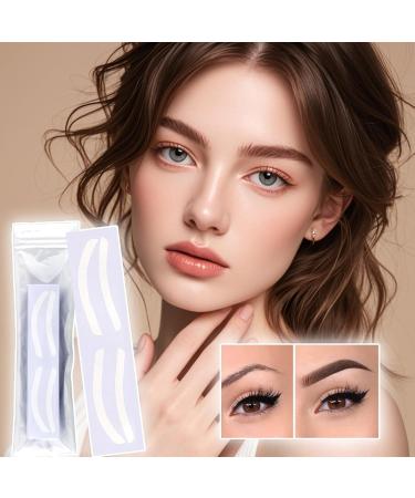  Yabauuop Shape Shaper Eyebrow Stencils | Eyebrow Stencils for Shaping Eyebrow Shaper - 50 Pairs Professional Auxiliary Adhesive Shape Tapes Professional Auxiliary Adhesive Shape Tapes Mapping Guide - Buy Online on GoSupps.com