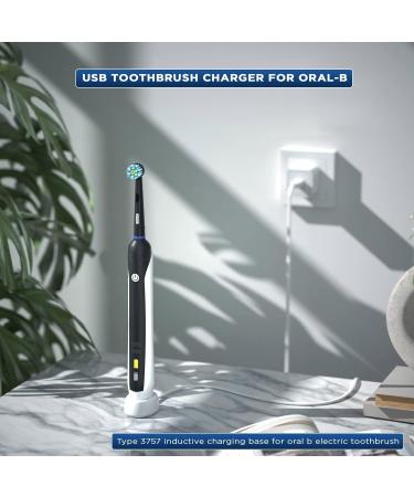 USB Electric Toothbrush Charger For Oral B Toothbrush Charger Replacement For Oral B Chargers For Braun 3757 UK Plug For Oral B Pro & Smart 650/Pro Series/Genius And For All Oral B Toothbrushes - Buy Online on GoSupps.com
