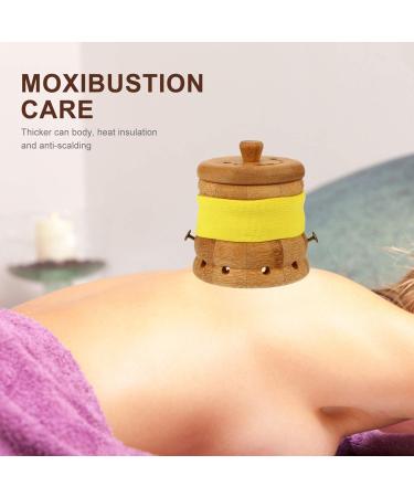 Moxa Burner Holder Box - Adjustable Moxibustion Therapy Device for Back Leg & Stomach Healing - Buy Online on GoSupps.com