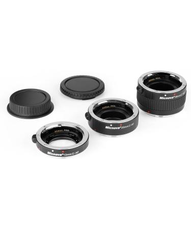 Canon DSLR Macro Lens Extension Tube Set for EOS EF & EF-S Mount Cameras (12mm 20mm 36mm) - Micnova KK-C68 Pro Auto Focus - Buy Online on GoSupps.com
